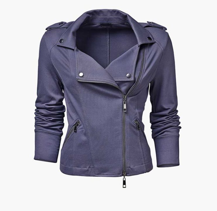Bridge Metallic blue jacket